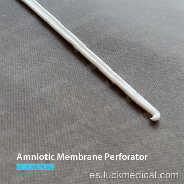 Perforador de membrana amniótica médica